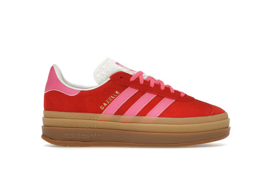 Adidas Gazelle Bold ‘Collegiate Red Lucid Pink’ - Sneaker Dyl 