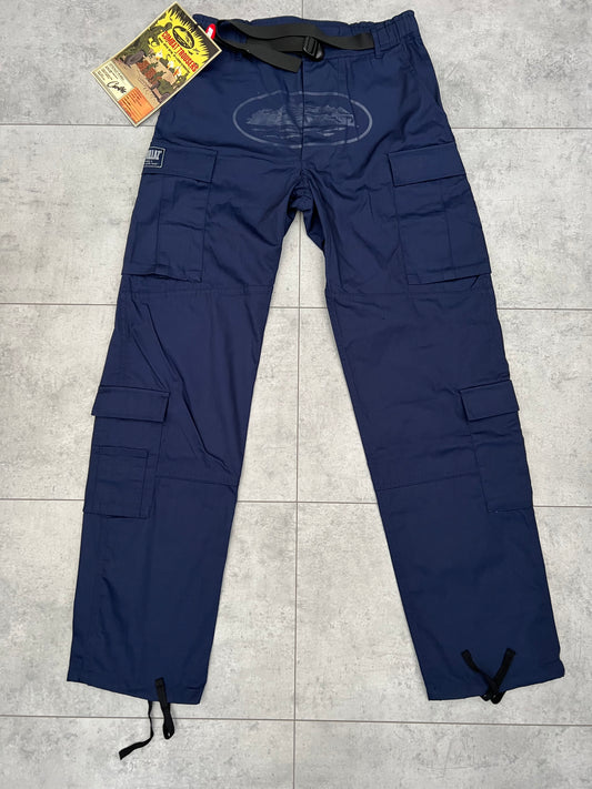 Corteiz Cargo Trousers ‘Navy Blue’